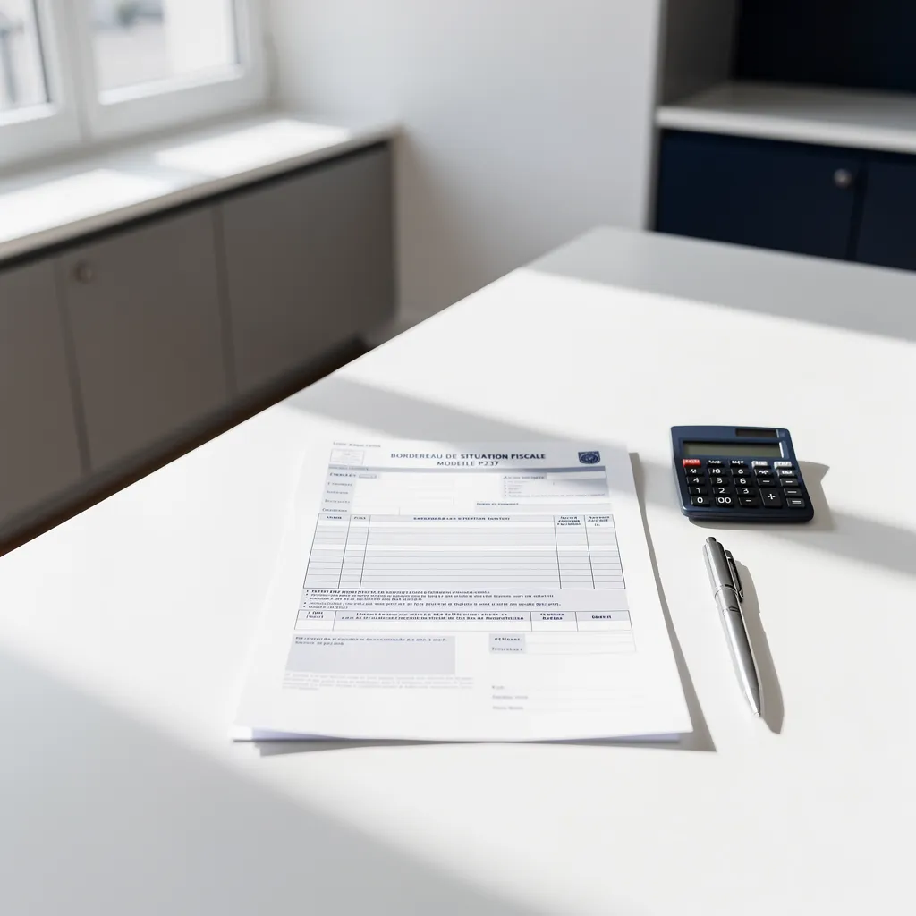 Bordereau de situation fiscale P237 : le sésame administratif qui simplifie votre vie